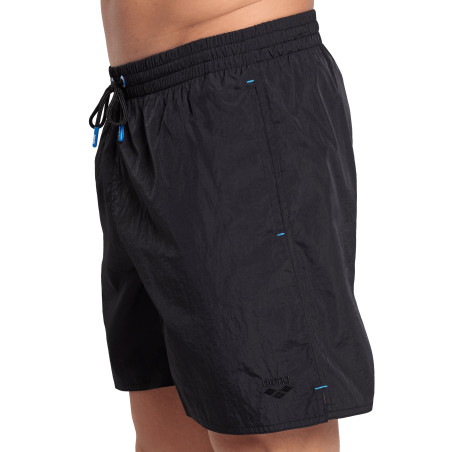 Short de Plage ARENA Men's Beach Boxer Arena Solid BLACK | Les4Nages Short de Plage ARENA Men's Beach Boxer Arena Solid BLACK | Les4Nages