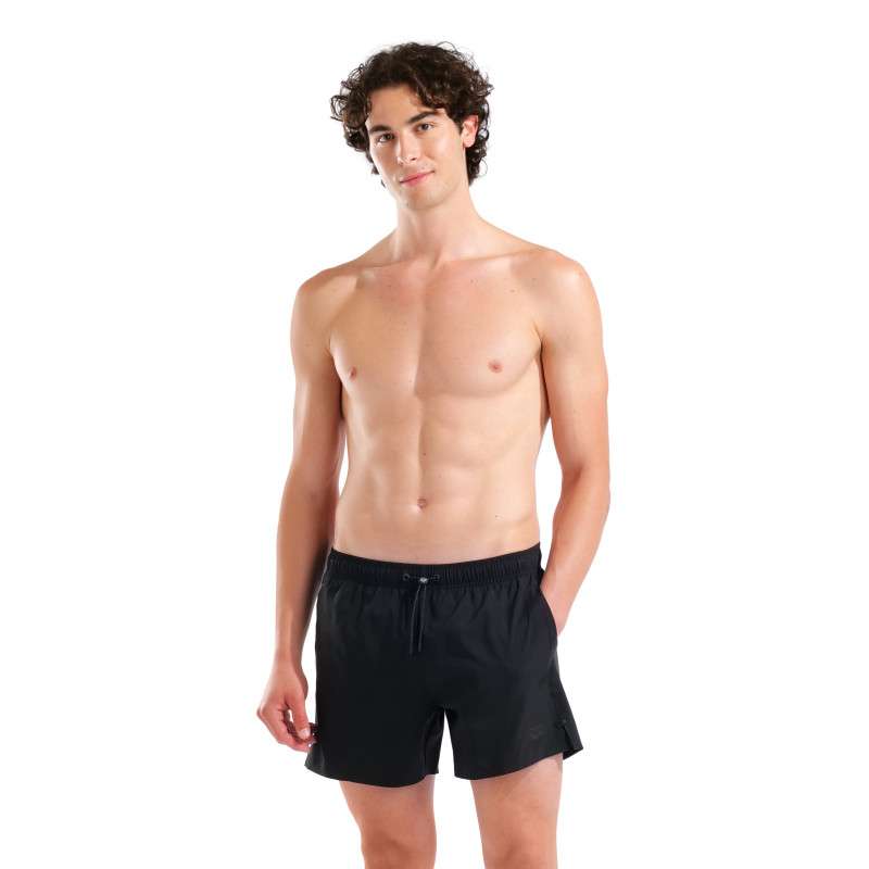 Short de Plage ARENA Men's Beach Short Arena Evo II Solid BLACK | Les4Nages