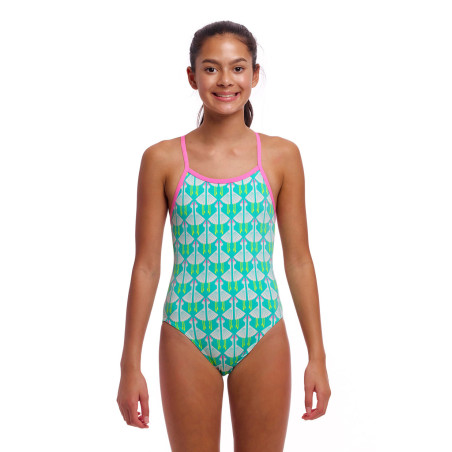 FUNKITA Girl (8-14ans) Loose Goose - Single Strap One Piece | Les4Nages FUNKITA Girl (8-14ans) Loose Goose - Single Strap One Piece | Les4Nages