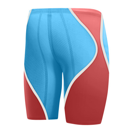 SPEEDO FastSkin LZR PURE INTENT 2.0 JAMMER - Blue Red - Jammer Natation Competition Homme | Les4Nages