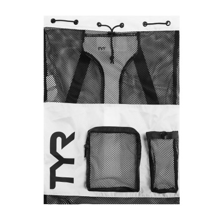 Mesh Bag Tyr Big Mesh Mummy 40 Litres - White | Les4Nages