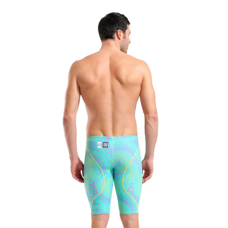 Jammer ARENA PowerSkin ST NEXT - Edition Limitée FIREFLOW - SEAGLASS- Jammer Natation Homme compétition | Les4Nages