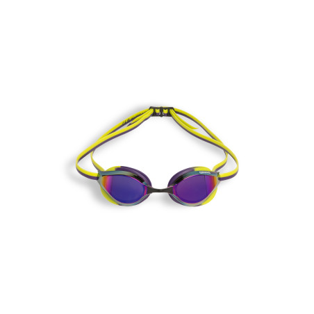 ARENA Python Mirror Violet Plum Artic Lime - Lunettes Natation | Les4Nages