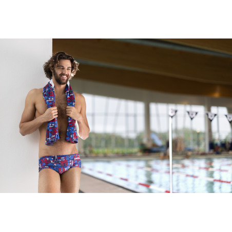 Arena SQUARED SHORT MERCH ESC PARIS Skyline - Edition Limitée Paris 2026 | Les4Nages