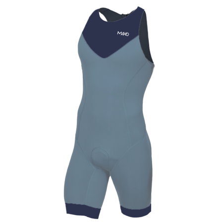MAKO NAVY/STEEL BLUE TEAM - Trifonction Homme Triathlon | Les4Nages