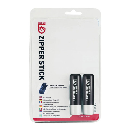 GEAR AID Zipper Lubricant Stick (pack de 2 sticks) - Lubrifiant pour fermetures éclair en tous genres | Les4Nages GEAR AID Zipper Lubricant Stick (pack de 2 sticks) - Lubrifiant pour fermetures éclair en tous genres | Les4Nages