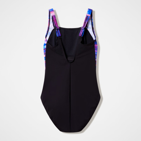 Speedo Shaping LUNA LUSTRE Black Purplr - Maillot Aquagym et Natation Femme | Les4Nages Speedo Shaping LUNA LUSTRE Black Purplr - Maillot Aquagym et Natation Femme | Les4Nages