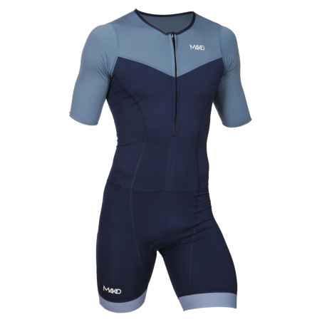 MAKO STEEL BLUE/NAVY TEAM SET-IN - Trifonction Homme Triathlon | Les4Nages