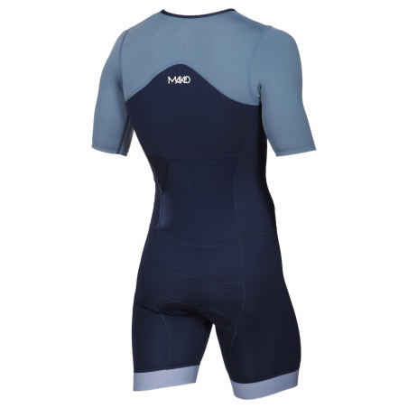 MAKO STEEL BLUE/NAVY TEAM SET-IN - Trifonction Homme Triathlon | Les4Nages