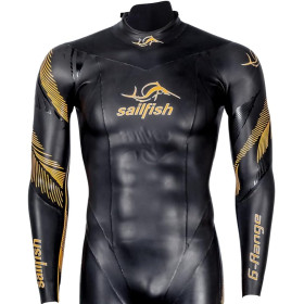 Sailfish Men's G-Range 9 - Combinaison Triathlon Homme Néoprène - DESTOCKAGE dans la limite des disponibilités