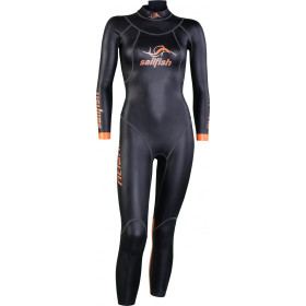 Sailfish Women's G-Range 9 - Combinaison Triathlon Femme Néoprène - DESTOCKAGE dans la limite des disponibilités
