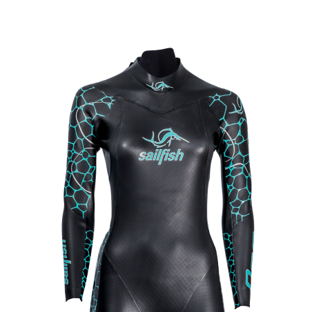 Sailfish Women's One 8 - Combinaison Triathlon Femme Néoprène - DESTOCKAGE dans la limite des disponibilités | Les4Nages
