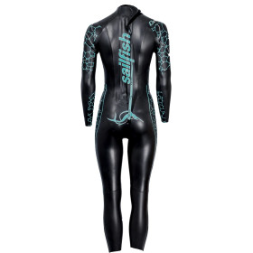 Sailfish Women's One 8 - Combinaison Triathlon Femme Néoprène - DESTOCKAGE dans la limite des disponibilités