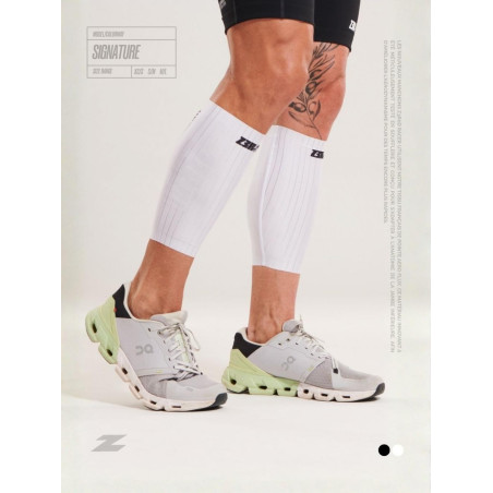 Manchons ZEROD AERO RACER SIGNATURE White | Les4Nages