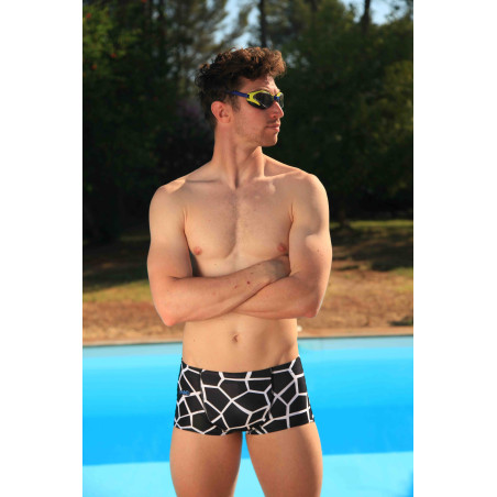 Mako Girafe - Boxer Natation Homme | Les4Nages Mako Girafe - Boxer Natation Homme | Les4Nages