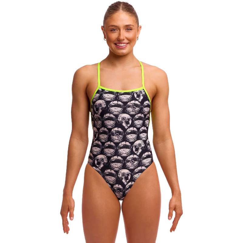 FUNKITA Arti Mess - Strapped In - Maillot Femme 1 piece Natatiion | Les4Nages
