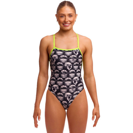 FUNKITA Arti Mess - Strapped In - Maillot Femme 1 piece Natatiion | Les4Nages