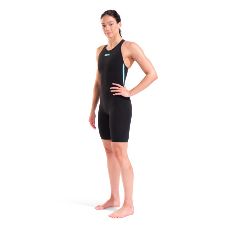 ARENA Powerskin Carbon Air 3 black - teal Dos Fermé - Combinaison Natation Femme | Les4Nages ARENA Powerskin Carbon Air 3 black - teal Dos Fermé - Combinaison Natation Femme | Les4Nages