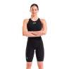 ARENA Powerskin Carbon Air 3 black - teal Dos ouvert - Combinaison Natation Femme