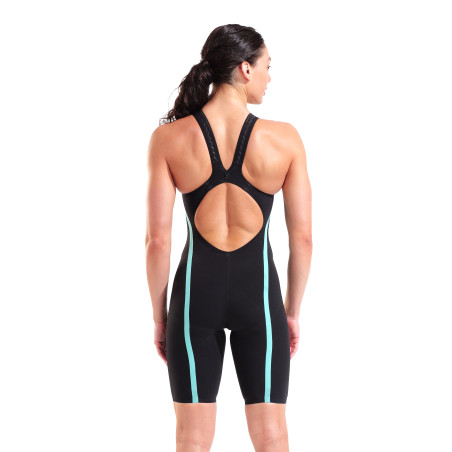 ARENA Powerskin Carbon Air 3 black - teal Dos ouvert - Combinaison Natation Femme | Les4Nages ARENA Powerskin Carbon Air 3 black - teal Dos ouvert - Combinaison Natation Femme | Les4Nages