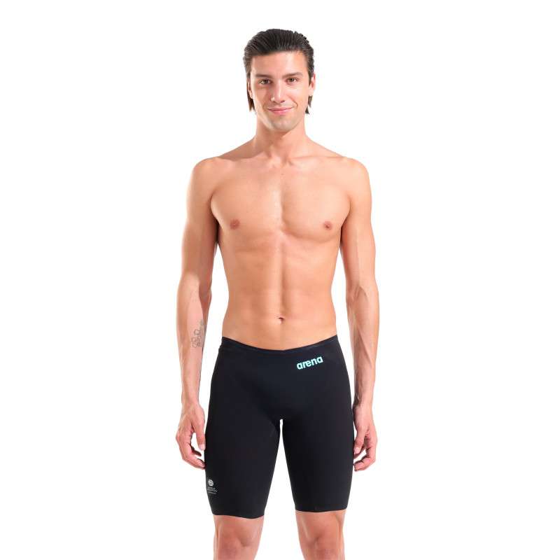 ARENA Powerskin Carbon Air 3 BLACK - TEAL - Jammer Natation Homme | Les4Nages