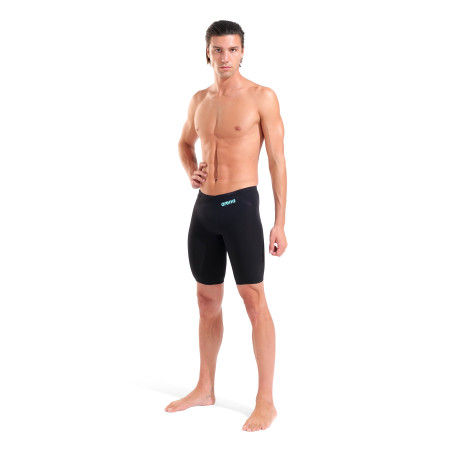 ARENA Powerskin Carbon Air 3 BLACK - TEAL - Jammer Natation Homme | Les4Nages
