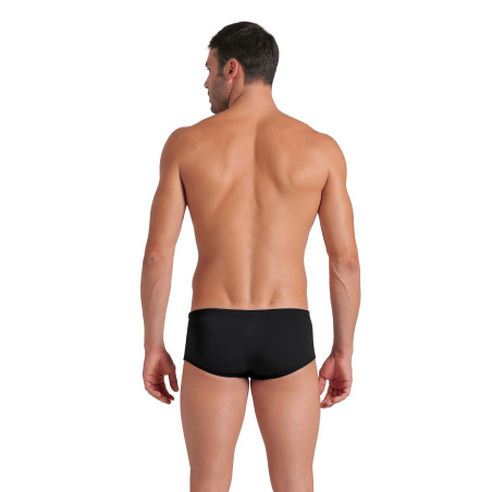 Arena Men's Team SOLID Low Waist Short Black White - Boxer Natation Homme | Les4Nages Arena Men's Team SOLID Low Waist Short Black White - Boxer Natation Homme | Les4Nages