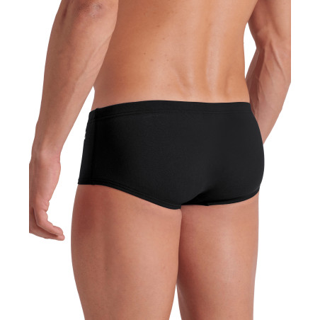 Arena Men's Team SOLID Low Waist Short Black White - Boxer Natation Homme | Les4Nages Arena Men's Team SOLID Low Waist Short Black White - Boxer Natation Homme | Les4Nages