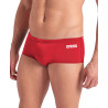 Arena Men's Team SOLID Low Waist Short Red White - Boxer Natation Homme