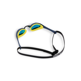 ARENA Cobra Ultra Swipe Mirror - Aqua Shark - Lunettes Natation Bleu Verres Argent