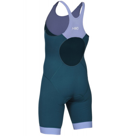 MAKO Team Liliac Petrol - Trifonction Femme Triathlon Sans Manches | Les4Nages MAKO Team Liliac Petrol - Trifonction Femme Triathlon Sans Manches | Les4Nages
