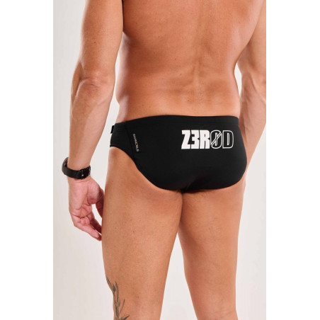 ZEROD Black / Anthracite - Maillot Slip de bain Natation Homme | Les4Nages