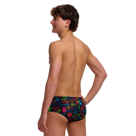 FUNKY TRUNKS (8-12ans) Doodles Sidewinder Trunks - Boxer Natation Garçon | Les4Nages FUNKY TRUNKS (8-12ans) Doodles Sidewinder Trunks - Boxer Natation Garçon | Les4Nages