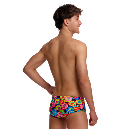 FUNKY TRUNKS (8-12ans) Berry Good Sidewinder Trunks - Boxer Natation Garçon | Les4Nages