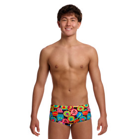 FUNKY TRUNKS (8-12ans) Berry Good Sidewinder Trunks - Boxer Natation Garçon