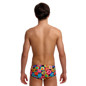 FUNKY TRUNKS (8-12ans) Berry Good Sidewinder Trunks - Boxer Natation Garçon