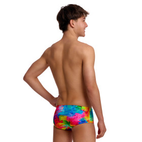FUNKY TRUNKS (8-12ans) Falling Colours Sidewinder Trunks - Boxer Natation Garçon