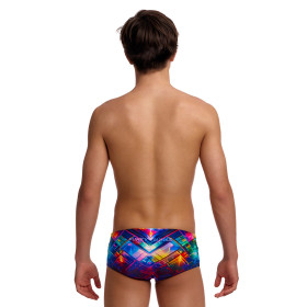 FUNKY TRUNKS (8-12ans) Firefly Sparkle Sidewinder Trunks - Boxer Natation Garçon