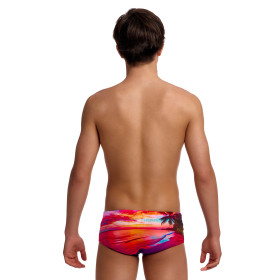 FUNKY TRUNKS (8-12ans) Touch Of Paradise Sidewinder Trunks - Boxer Natation Garçon